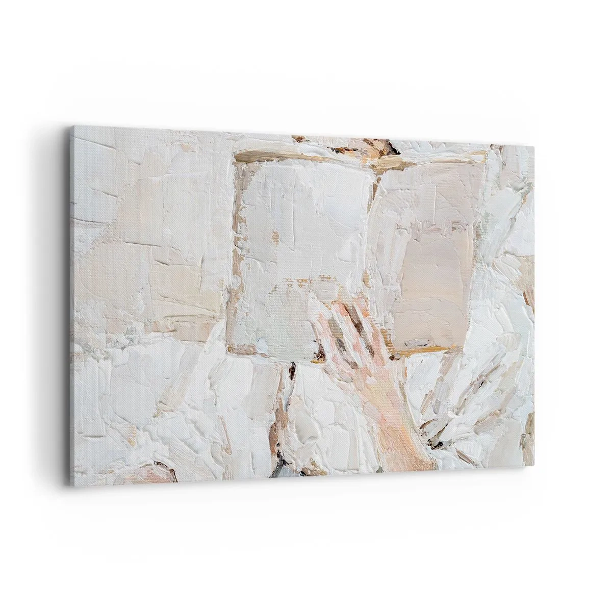 Lærredstryk - Billede på lærred - I en anden verden - 100x70 cm