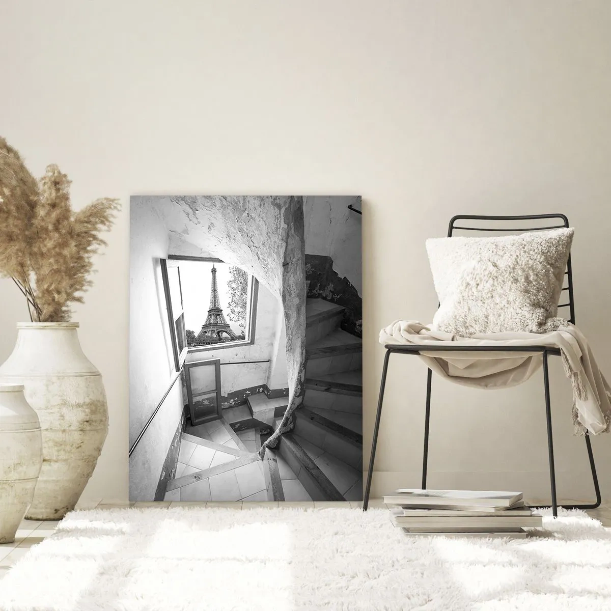 Billede på glas - Sikke en udsigt! - 70x100 cm