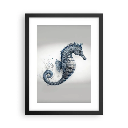 Plakat i sort ramme - En subtil vittighed fra naturen - 30x40 cm