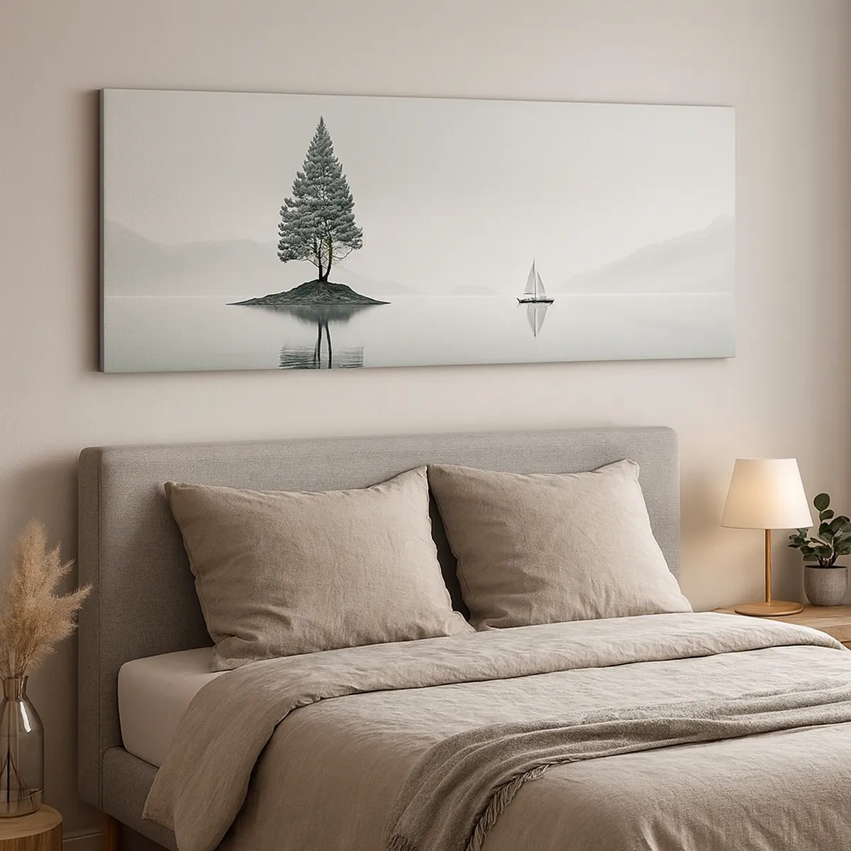 Lærredstryk - Billede på lærred - En drøm - 30x30 cm