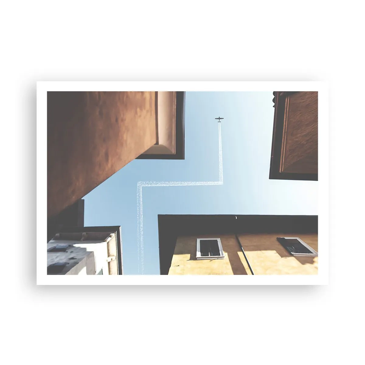 Plakat - Over den urbane labyrint - 100x70 cm