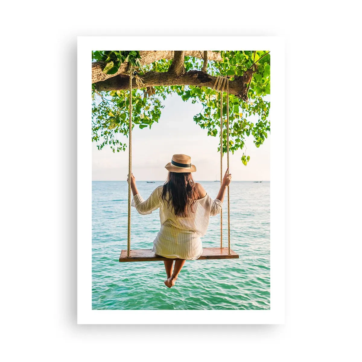 Plakat - Livet er smukt - 50x70 cm