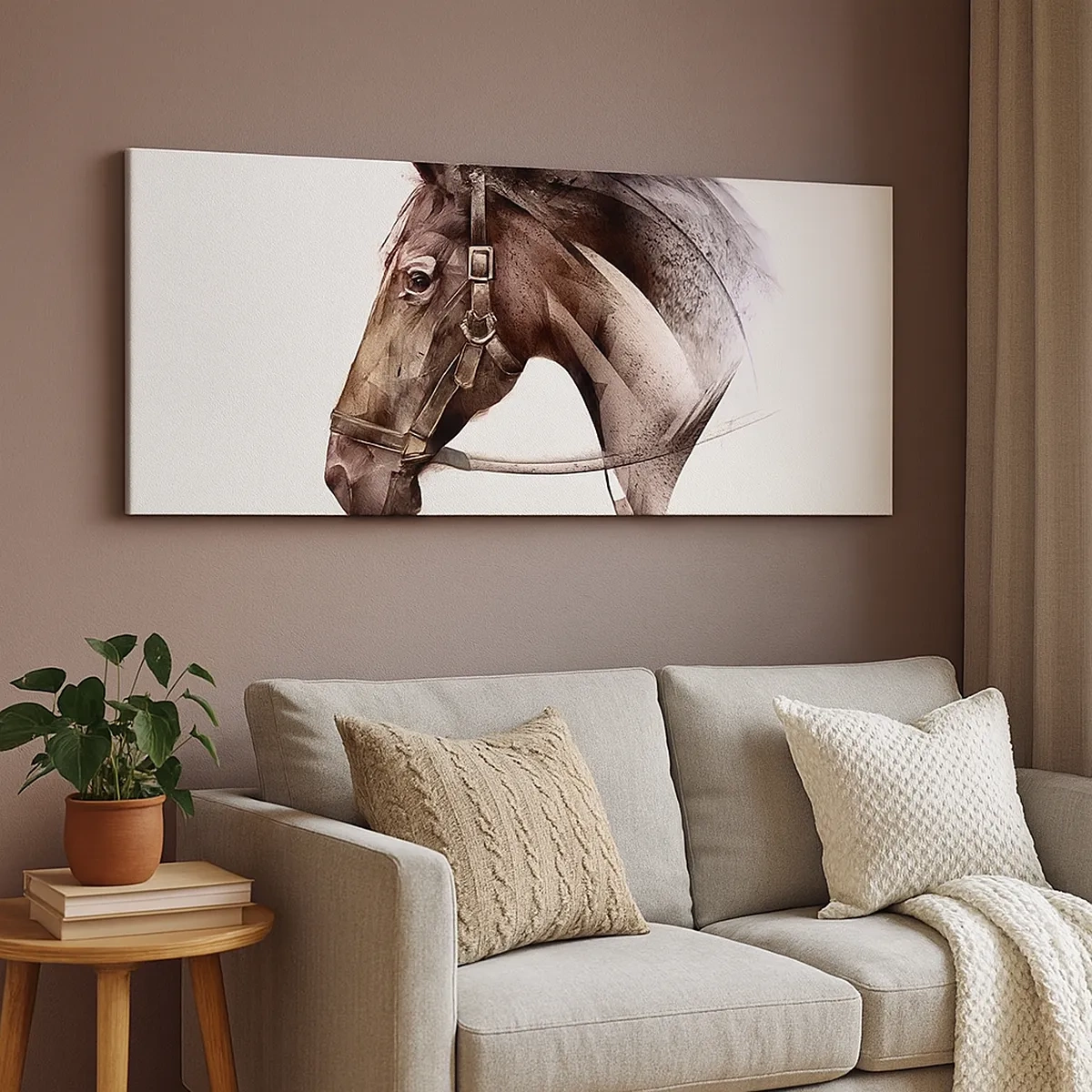 Lærredstryk - Billede på lærred - Sikke en charme - 30x30 cm