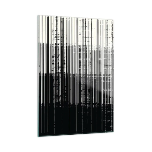 Billede på glas - Bølger og vibrationer - 50x70 cm