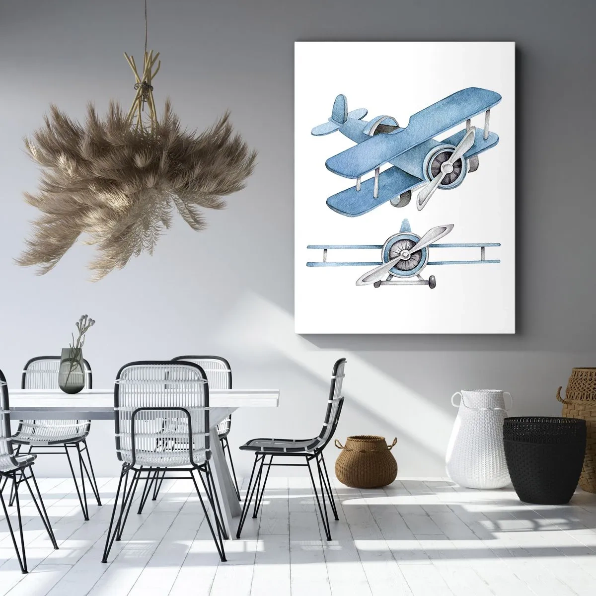 Lærredstryk - Billede på lærred - En født vinder - 45x80 cm