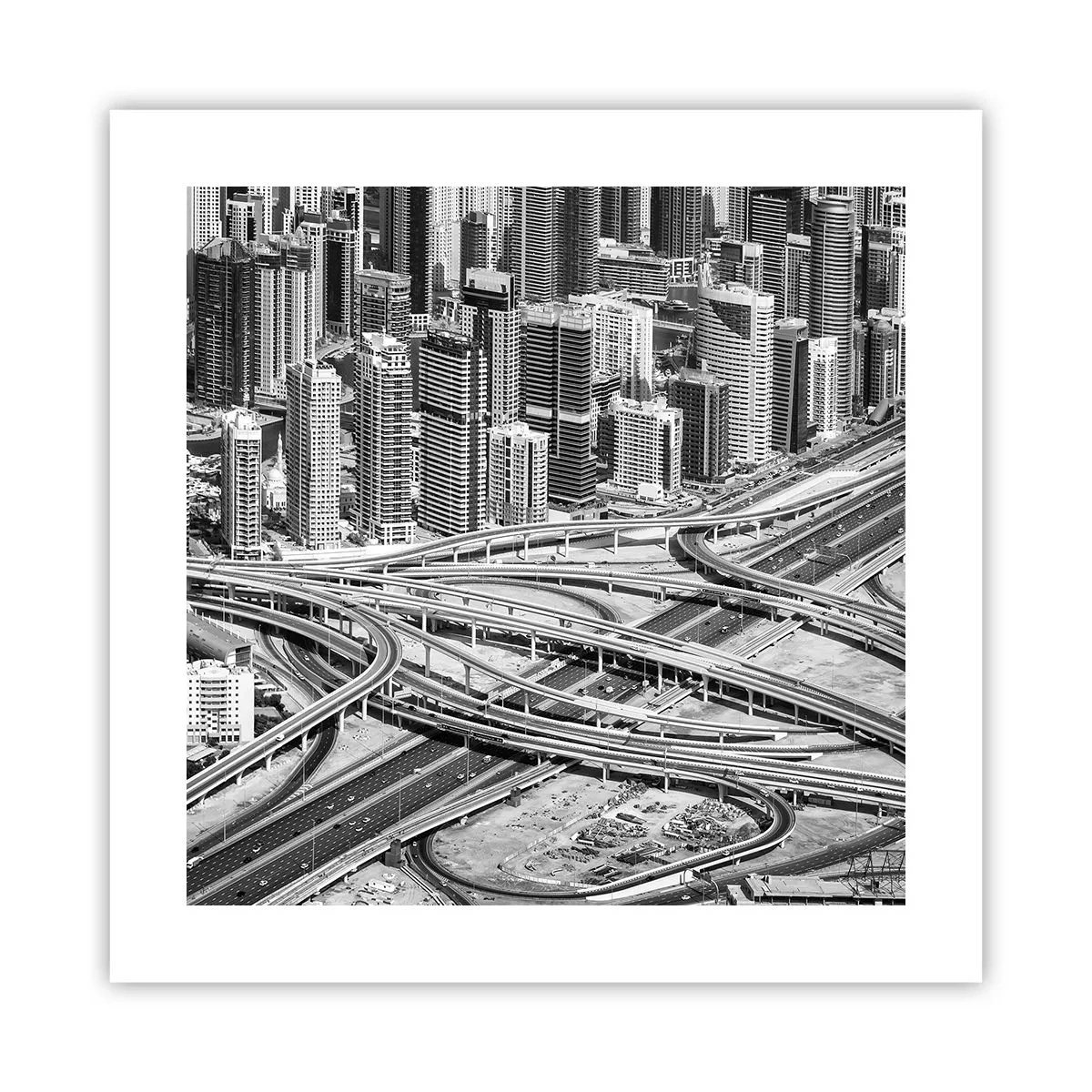 Plakat - Dubai - den umulige by - 40x40 cm