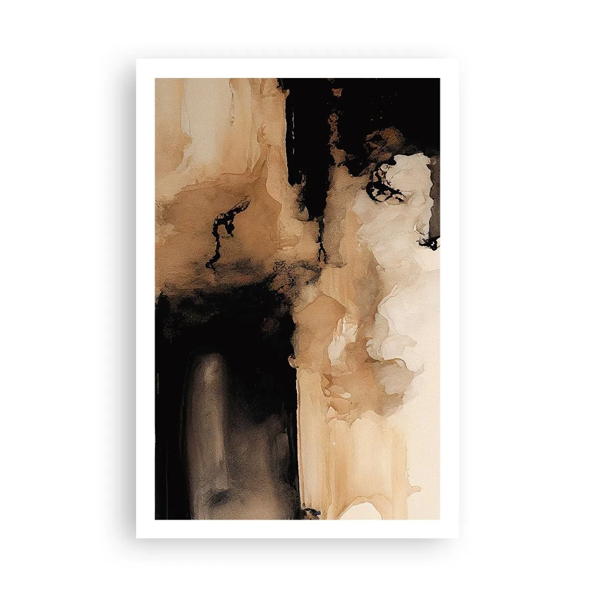 Plakat - En spændende abstraktion - 61x91 cm