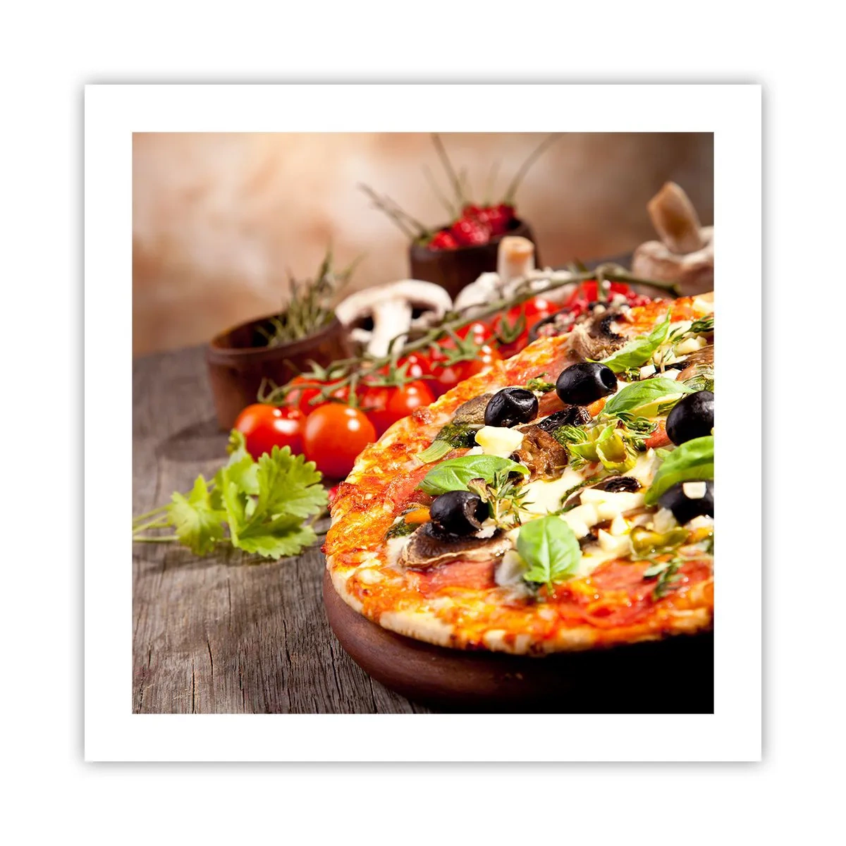 Plakat - Af tellurholdige bestanddele - 50x50 cm