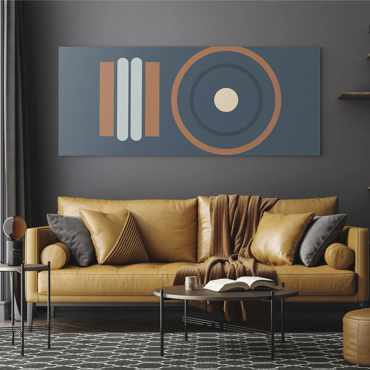 Billede på glas - Essensen af tingene - 100x40 cm
