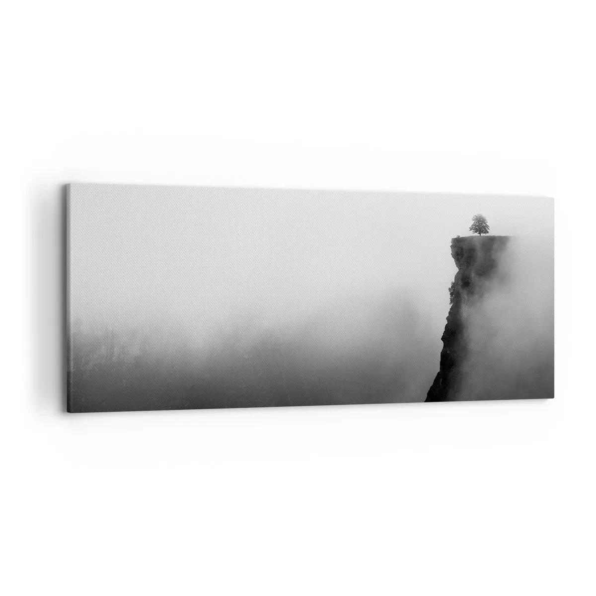 Lærredstryk - Billede på lærred - På kanten af verden - 120x50 cm