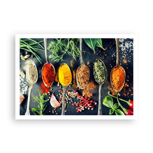 Plakat - Kulinarisk magi - 100x70 cm