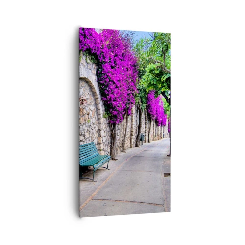 Lærredstryk - Billede på lærred - Lad os mødes så hurtigt som muligt - 65x120 cm