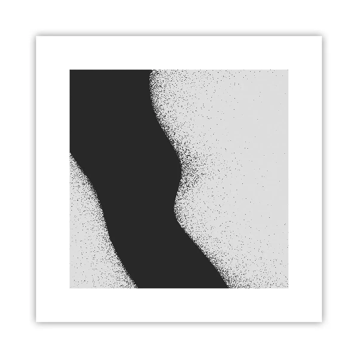 Plakat - Flydende balance - 30x30 cm
