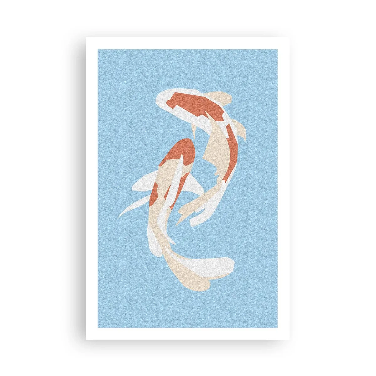 Plakat - Spontan synkroniseret svømning - 61x91 cm