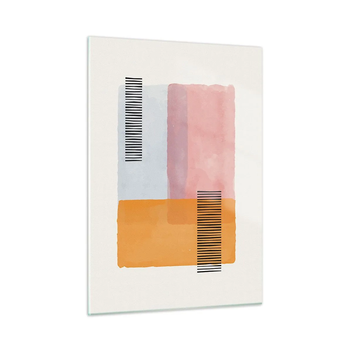 Billede på glas - Fra hjørne til hjørne - 50x70 cm