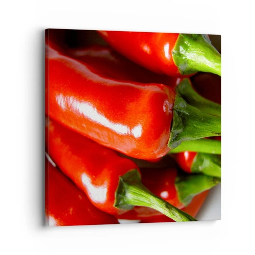 Lærredstryk - Billede på lærred - Saftig, skinnende, glat - 30x30 cm