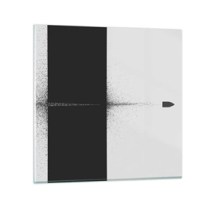 Billede på glas - Lige til sagen - 60x60 cm