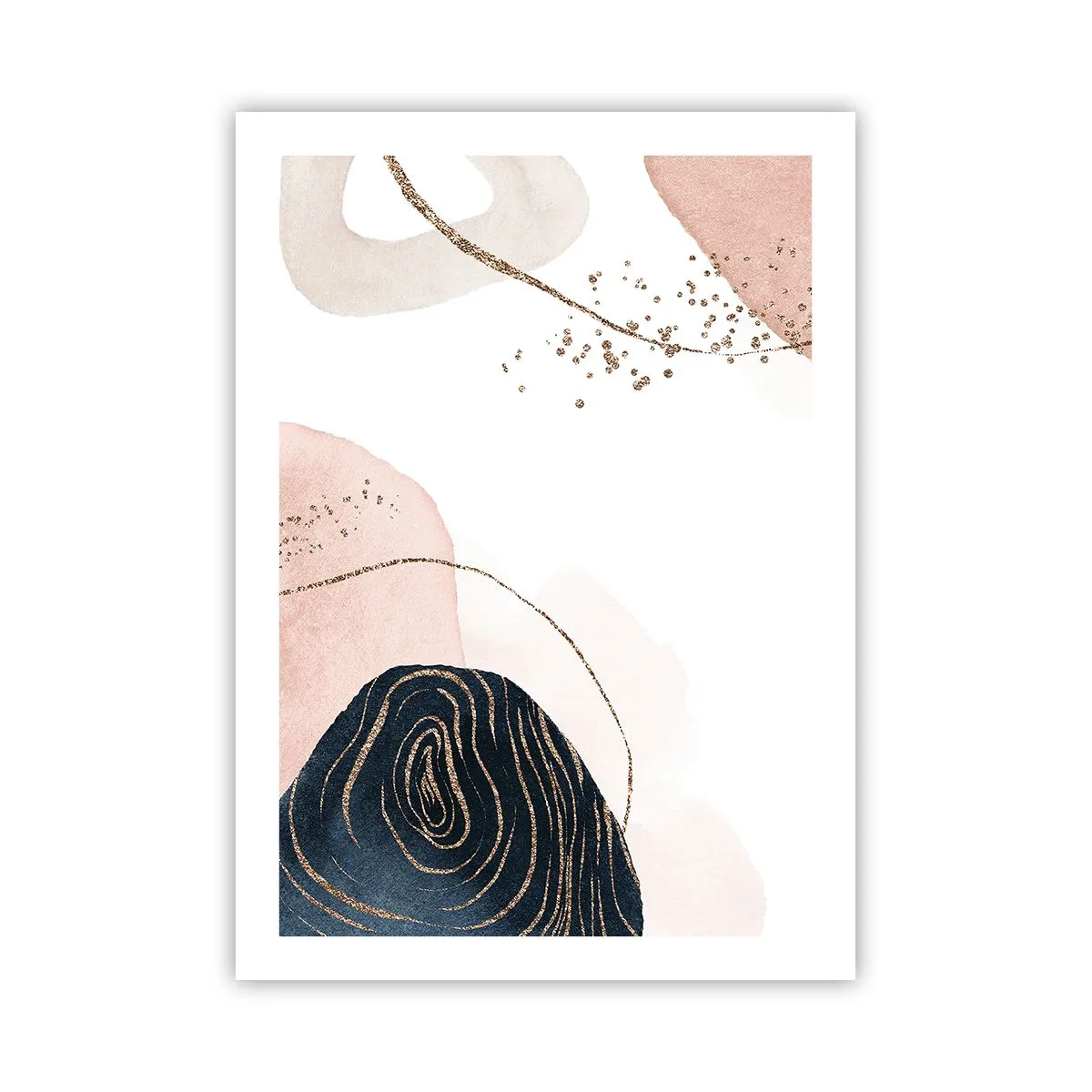 Plakat - Alt flyder - 50x70 cm