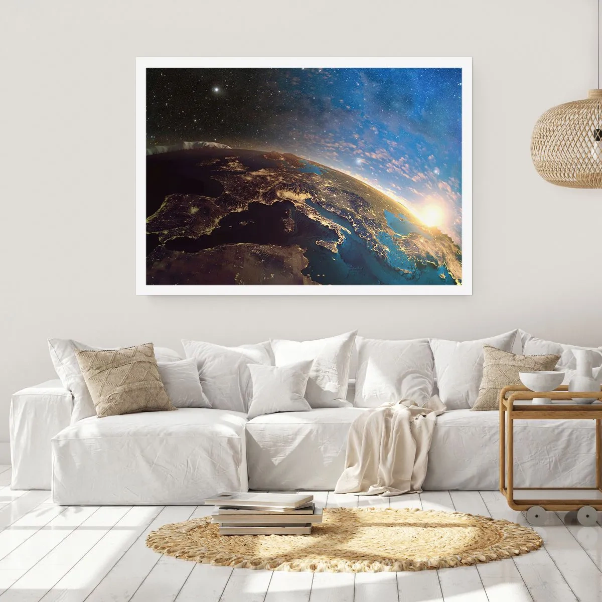 Plakat - Lad os se på hinanden på afstand - 40x30 cm