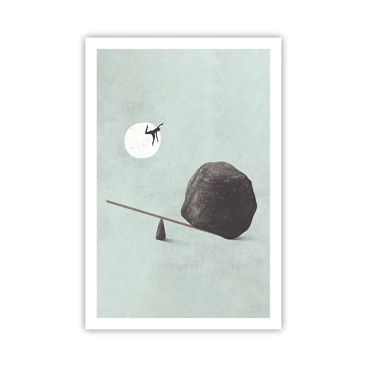 Plakat - En drøm går i opfyldelse - 61x91 cm