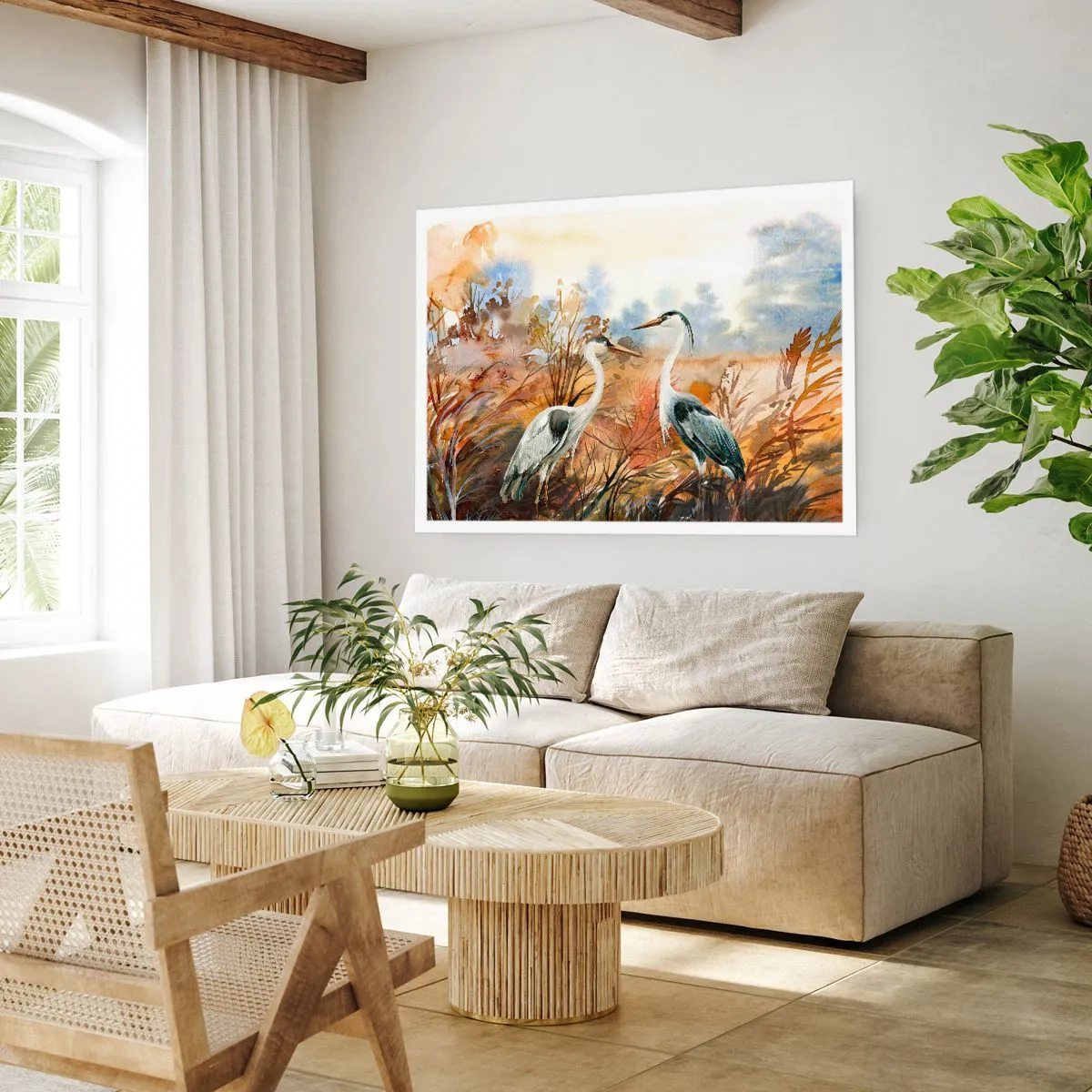 Plakat - Hvor skal vi hen om efteråret? - 100x70 cm
