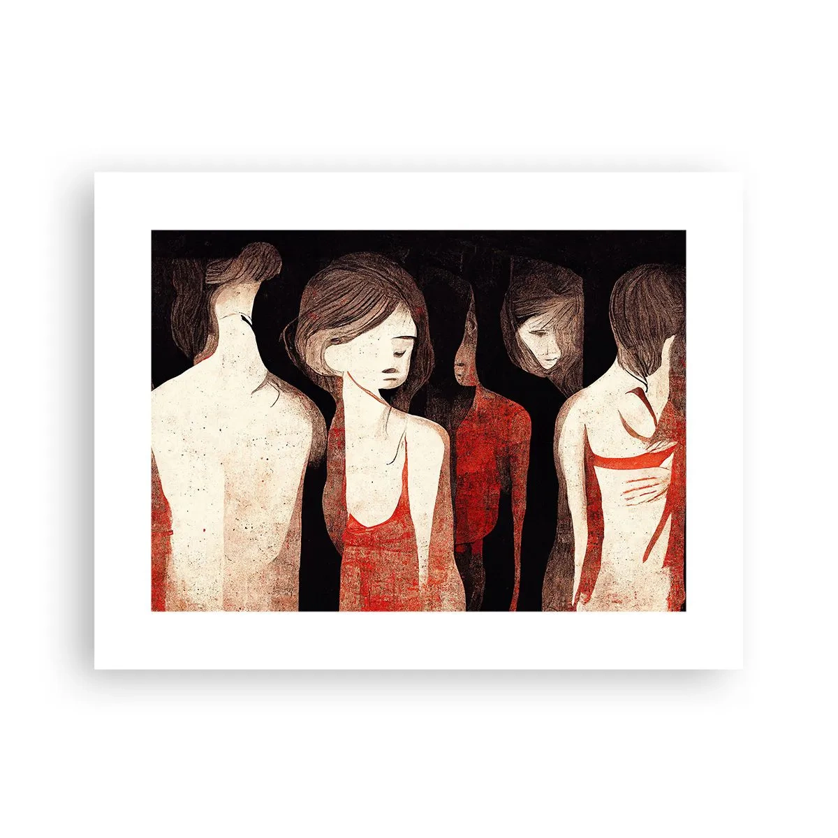 Plakat - Mørkets madonnaer - 40x30 cm