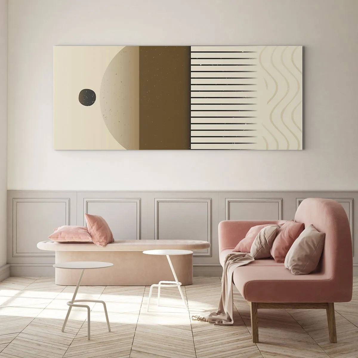 Billede på glas - Forskellige stater - 120x50 cm