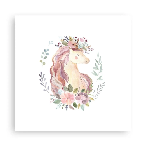 Plakat - En invitation til eventyrets verden - 30x30 cm