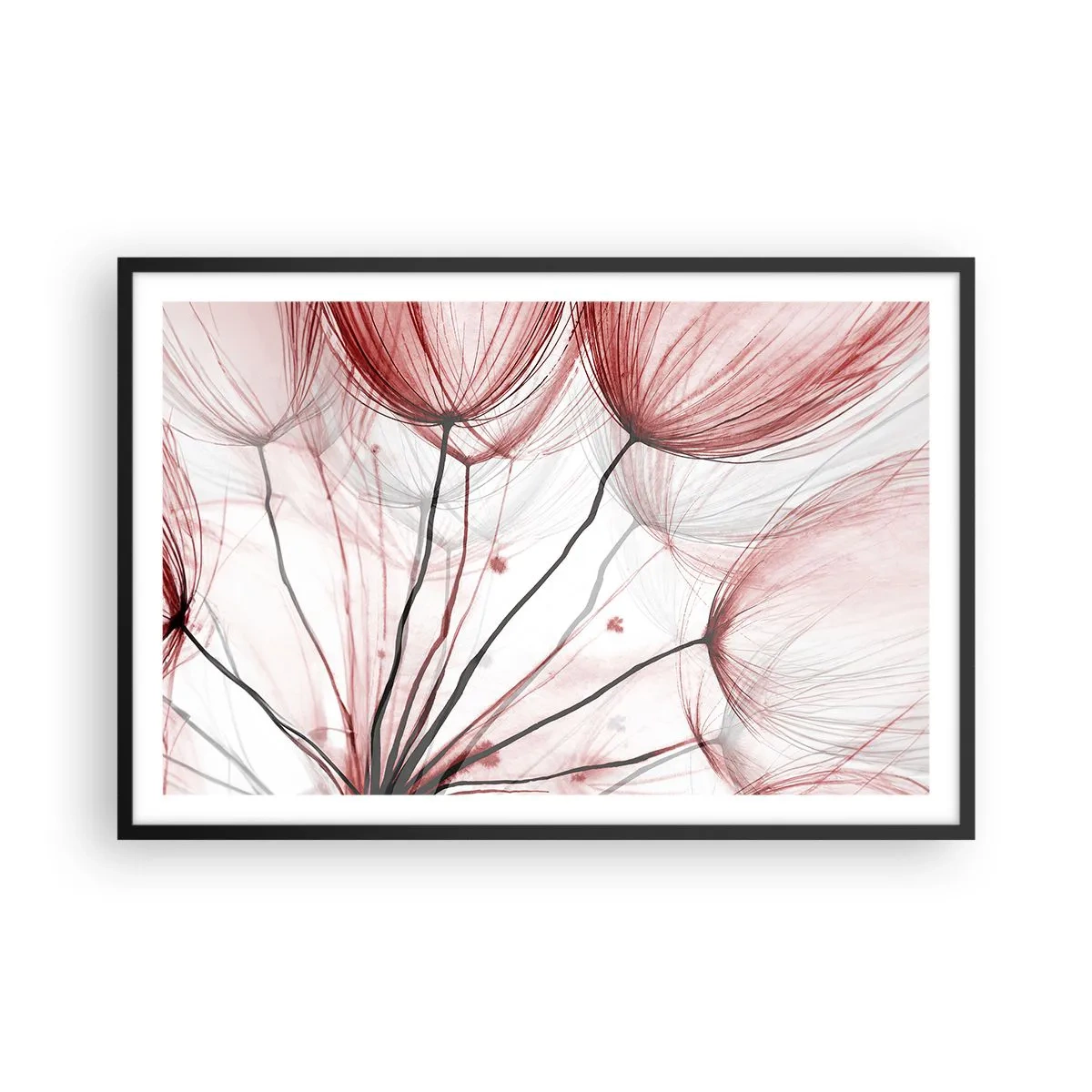 Plakat i sort ramme - Før afgang - 91x61 cm