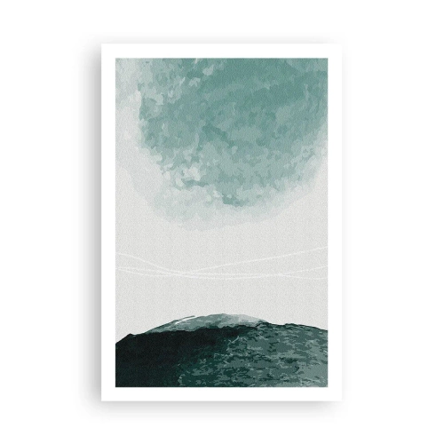 Plakat - Et møde med tåge - 61x91 cm