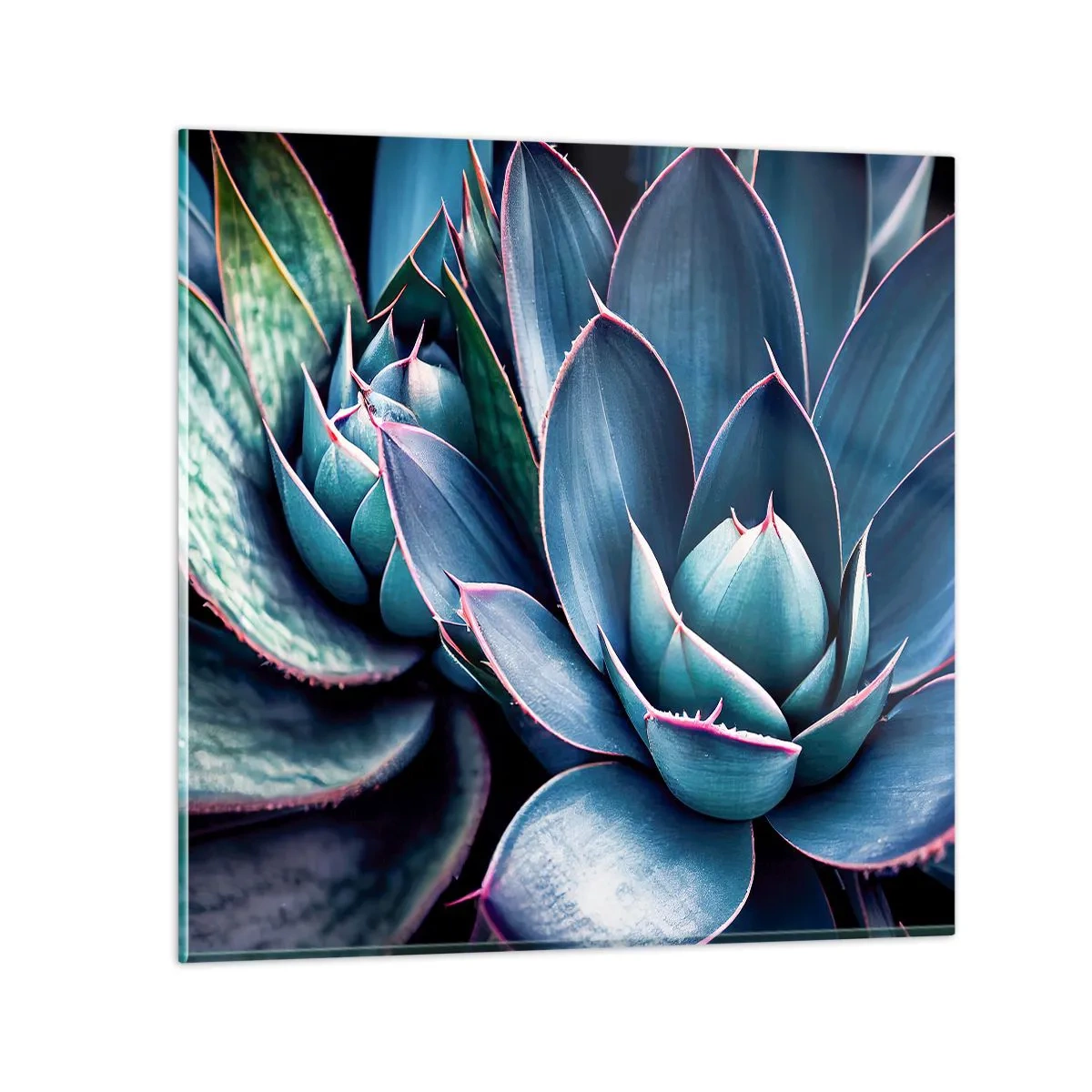 Billede på glas - Vital kraft - 40x40 cm