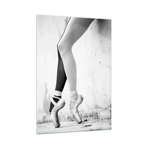 Billede på glas - Ballerina, voila! - 50x70 cm
