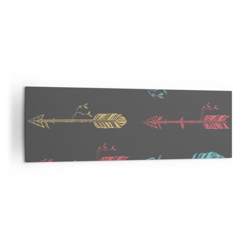 Lærredstryk - Billede på lærred - For at - 160x50 cm