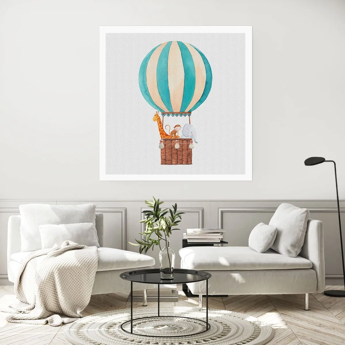 Plakat - Fantastisk tur - 60x60 cm