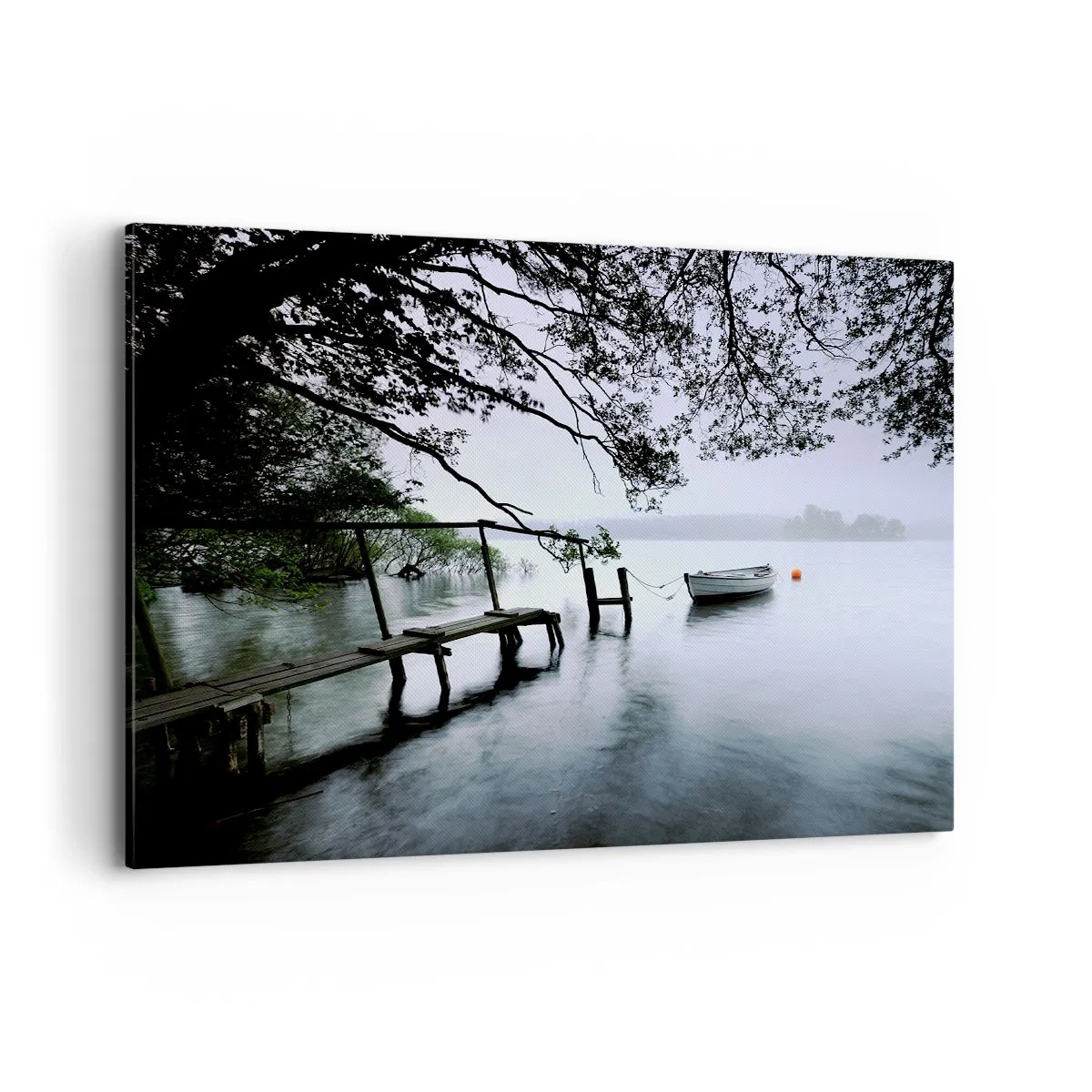 Lærredstryk - Billede på lærred - Du hviler allerede - 100x70 cm