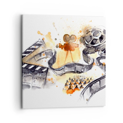 Lærredstryk - Billede på lærred - I drømmeland - 70x70 cm