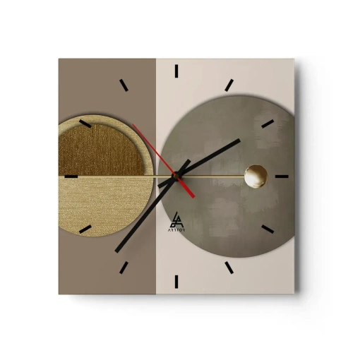 Vægur, Uret - Perfekt balance - 30x30 cm