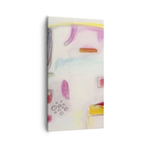 Lærredstryk - Billede på lærred - Mere konveks end konkav eller flad - 55x100 cm