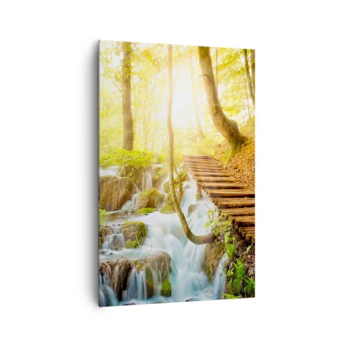 Lærredstryk - Billede på lærred - Den ønskede kølighed - 80x120 cm