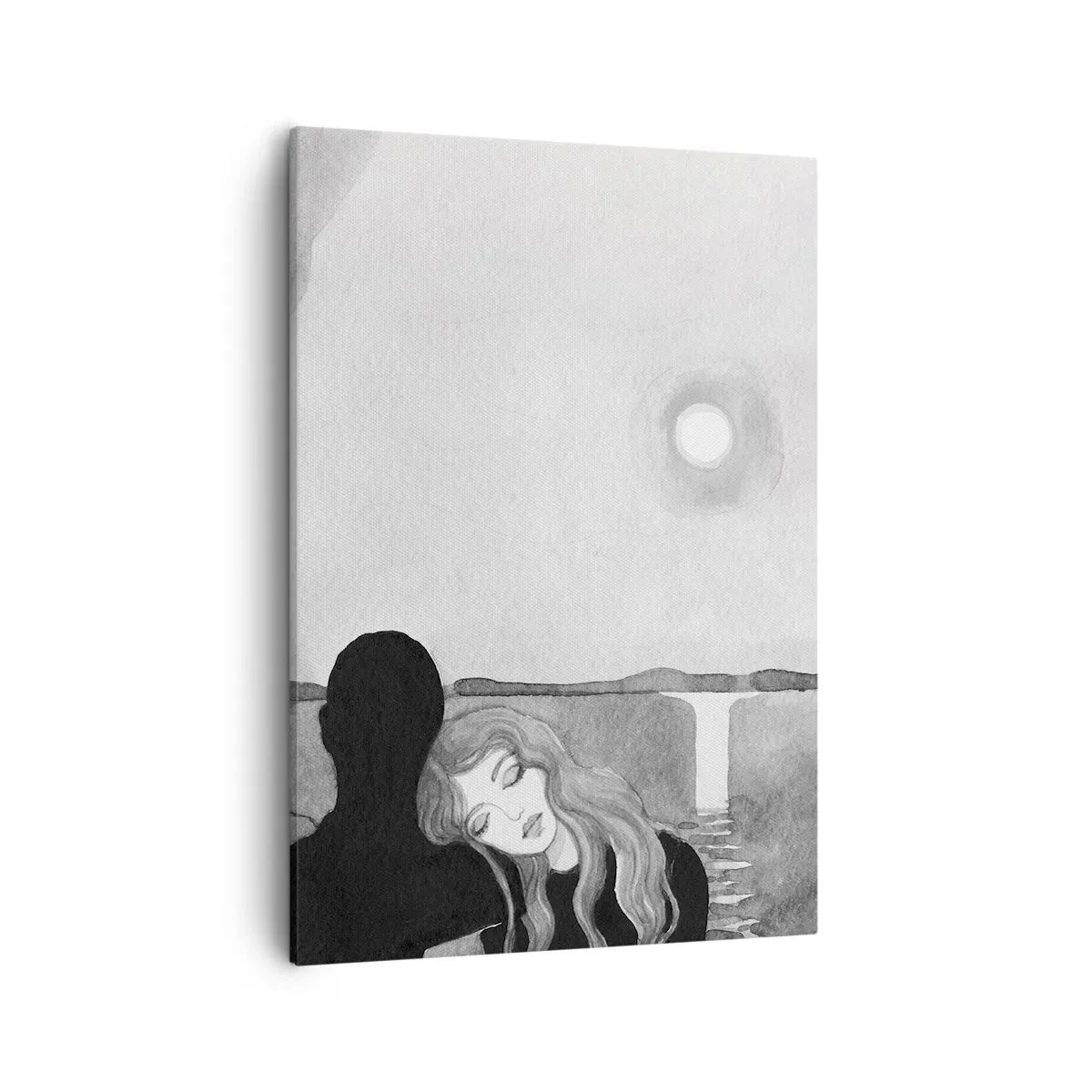 Lærredstryk - Billede på lærred - Altid et mysterium - 50x70 cm