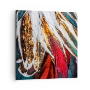 Lærredstryk - Billede på lærred - Flyvningens hemmeligheder - 50x50 cm