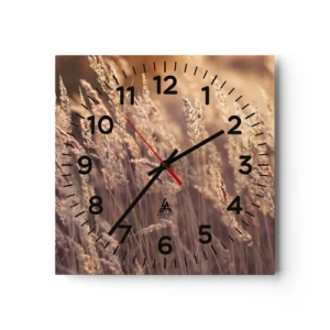 Vægur, Uret - Klar til at byde efteråret velkommen - 30x30 cm