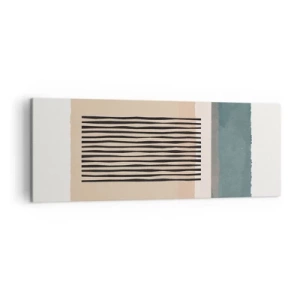 Lærredstryk - Billede på lærred - Alt er i god stand - 140x50 cm