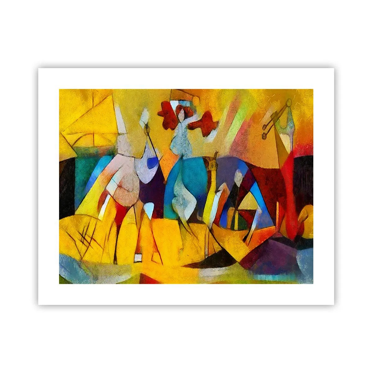 Plakat - Sol - liv - glæde - 50x40 cm