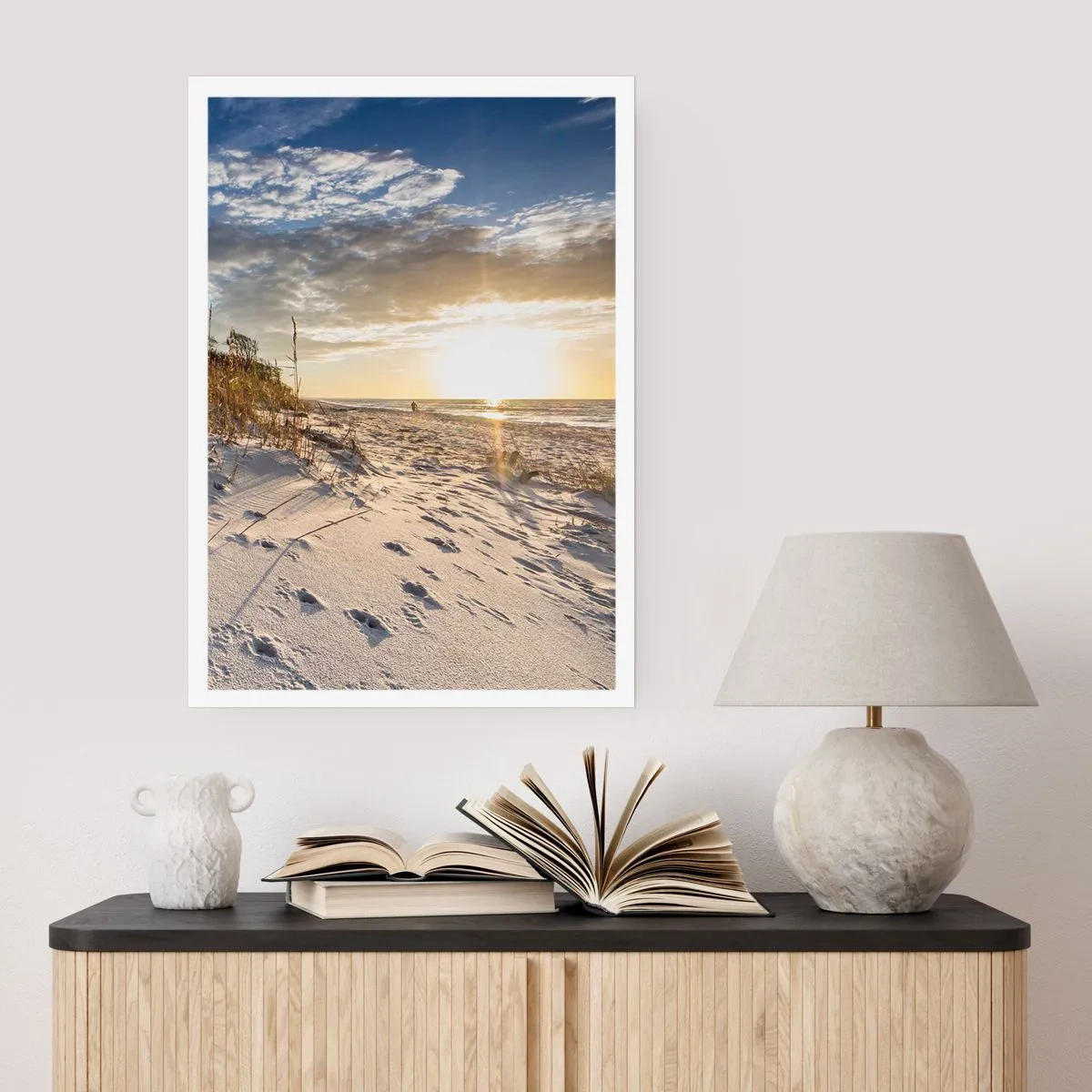 Plakat - Indbydelse til en vandretur - 50x70 cm