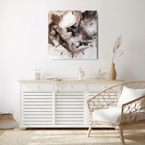 Vægur, Uret - En galakses fødsel - 30x30 cm