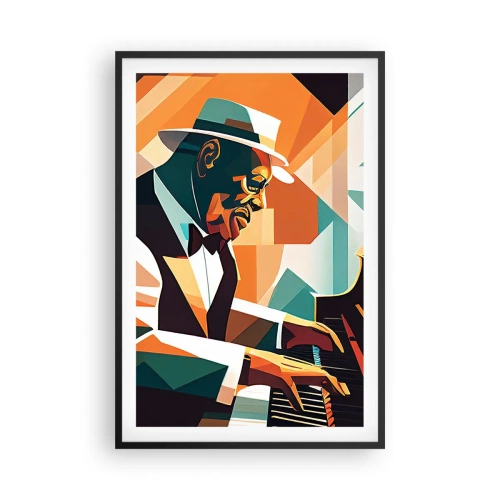 Plakat i sort ramme - Alt det jazz - 61x91 cm