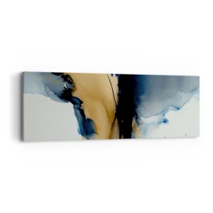 Lærredstryk - Billede på lærred - Bag sløret - 90x30 cm