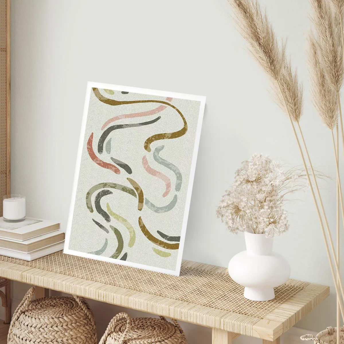 Plakat - Abstraktionens glade dans - 40x50 cm