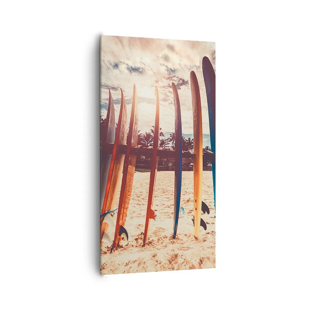 Lærredstryk - Billede på lærred - Godnat, indtil i morgen - 65x120 cm